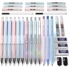 Nicpro 13 Piece Mechanical Pencil Set With Erasers And Lead