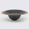 ExcelSteel Silicone Sink Basket Strainer, 4.5", copper,Gray