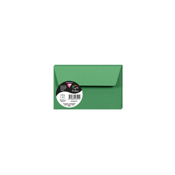 Pollen 26591C Pack of 5 Envelopes 14 x 9 cm