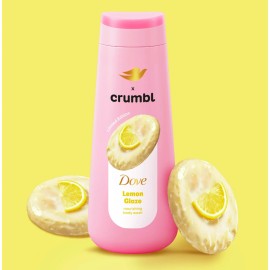 Dove Crumbl Moisturizing Liquid Body Wash Lemon Glaze, 20 oz