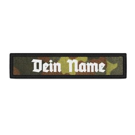Copytec Patch German Army Name Plate Old German Font Design Yourself #39387