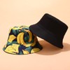 Joylife Fruit Print Bucket Hat Banana Pattern Fisherman Hats Summer