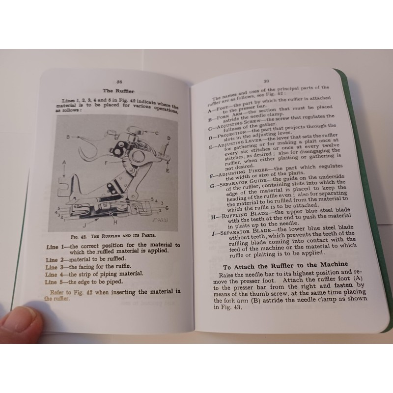 TabSynth Design Works LLC Singer 221K Featherweight Sewing Machine Manual