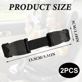 2Pcs Car Seat Belt Clip, Universal Anti Escape Car Seat Safety Chest Clip - Prevent Child Taking Their Arms Out of The Straps