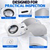 Rechargeable Jewelry Magnifier for Detail Inspection – 40X 60X Foldable