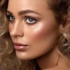 Boobeen Blush and Highlighter Palette- 4-color Metallic Shimmer Shadow Powder,