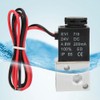DirectActing Solenoid Valve Water Air Oil 2Position 3Way Aluminum Alloy