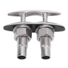 Pull Up Boat Cleat, 316 Stainless Steel Hidden Flush Mount