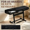 88 Keys Piano Keyboard Dust Cover,Soft Milk Silk Stretchy,Electronic Keyboard