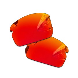 Combine8 Ploarized Replacement Lenses for Oakley Flak 2.0 OO9295 Sunglasses - Fire Red