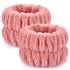 2pcs Wrist Bands for Washing Face Wash Wristbands Wrist Towels Arm Bands for Skincare Makeup Wrist Cuffs Spa Wrist Scrunchies