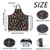 WSNANG Mushroom Apron with Pockets Mushroom Kitchen Cooking Apron Gardening