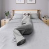 Sleep Pod 360° Wrap Wearable Blanket Grey Soft and Comfortable