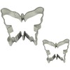 PME SC612 Butterfly Metal Cookie & Sugar Craft Cutter, Silver