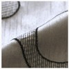 Merry Night MNS641297-05 "Marse" Cushion Cover, 17.7 x 17.7 inches