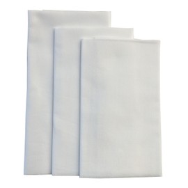 Plain White Tenugui Pattern, Oka, Tokuoka Fabric, 3-Piece Trial Set