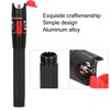 Black Fiber Optic Visual Fault Locator Anti Slip Handle Ergonomic