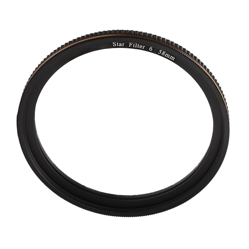 Star Filter 6 Line High Definition Coating Adjustable Cross Screen