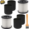 2 Pack DCV5801H HEPA Filter For DEWALT DCV580H, DCV581H 20V