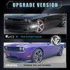 VANKUB 4 PCS LED Side Marker Lights for Dodge Challenger
