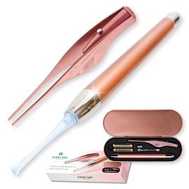 EVERYDOT Earpick Set, Supervised by Parents; Lighted Earpick Light, Ear Cleaning with Light, Ear Cleaning Tweezers, Mikoji; For Children