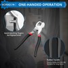 VORXEON Cable Cutter 10inch Heavy Duty Large High Leverage Cutter