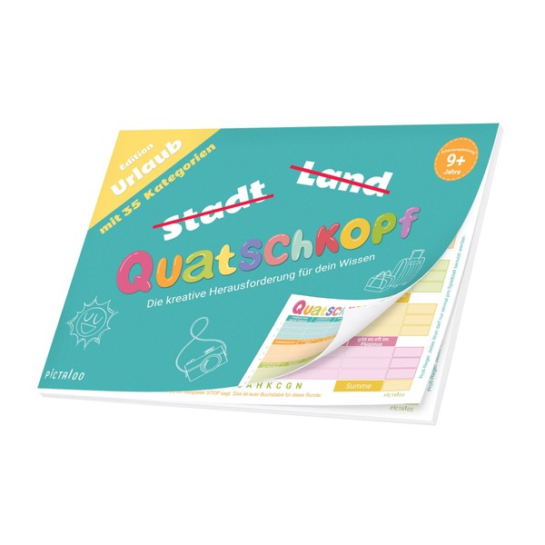 Quatschkopf Holiday, City Country River Junior Travel Variant, Game Pad
