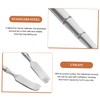 Baluue 3sets Face Scraper Tool Pore Extractor in Stainless Steel