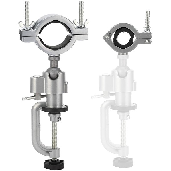 360 Degree Table Bench Clamp Vise Drill Rack Support Electric