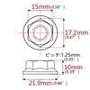 Dingtai Titanium Flange Nuts Bolt Screw Fasteners M5 M6 M8