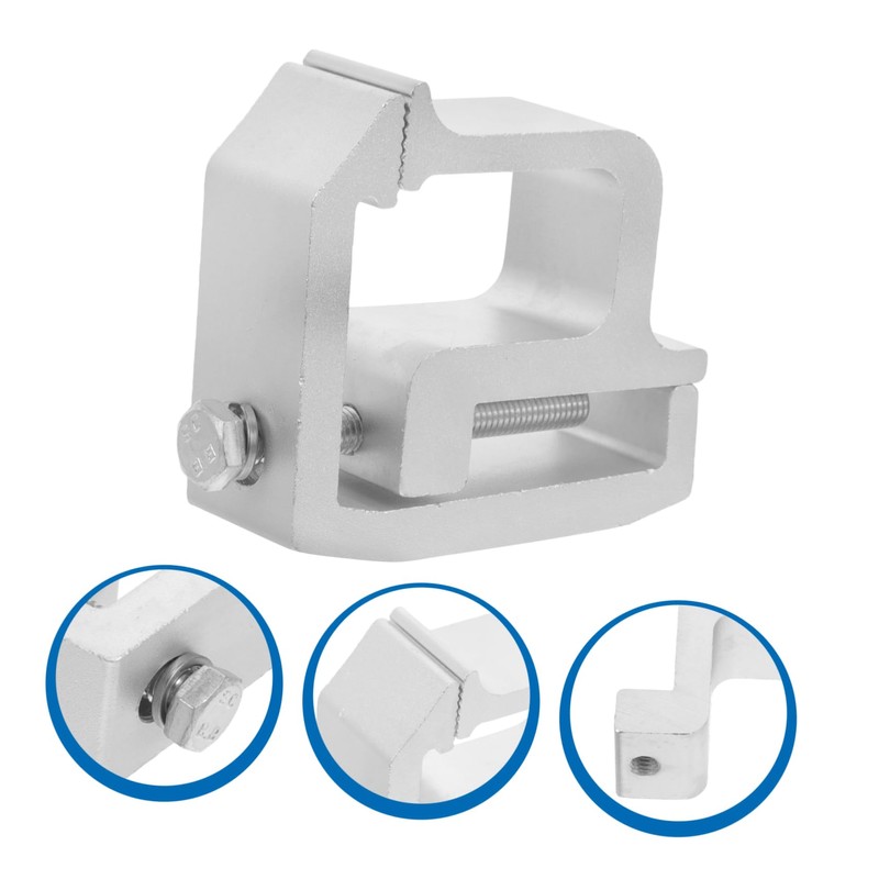 ABOOFAN 2pcs Heavy Duty Mounting Clamps for Truck Caps Camper