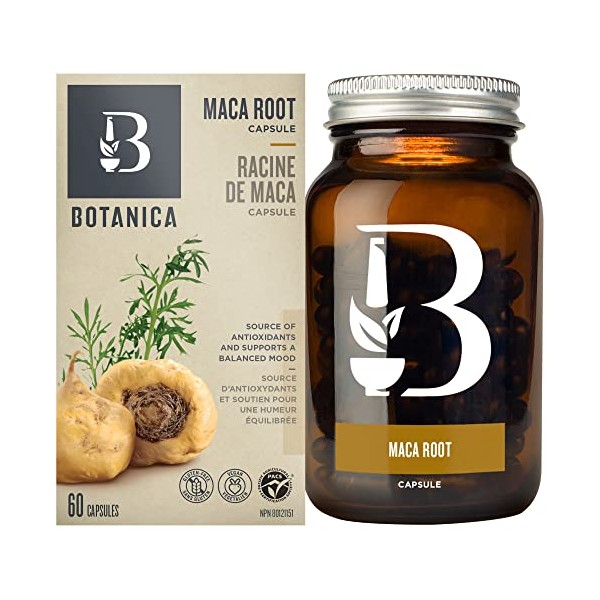Botanica Botanica Maca Root Capsules C Whole Herb Formula, Vegan