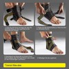 AGPTEK Ankle Bandage Left/Right, Adjustable Ankle Brace Ankle Bandage with