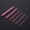 6 PCS 3000 Grits Ruby Polishing Oil Stone Sharpener Sharpening