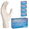 100 x ARNOMED Disposable Gloves XL, Latex Gloves White (1