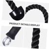 Kisangel Unisex Nylon Fitness Pull Rope Exercise Drawstring for Triceps