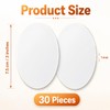30PCS Acrylic Circle Blanks 3 Inch Clear Round Discs for