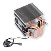 CPU Air Cooler Dual Tower 4 Heatpipes LED Light CPU