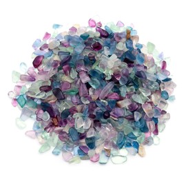 Gold Stone Florite, Ruffled Stone, Medium Size, 3.5 oz (100 g), Fluorite, Multicolor, Natural Stone, Power Stone