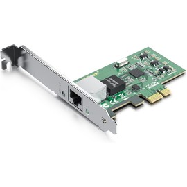 ipolex 1.25G Ethernet Network Card, 1x RJ45+ Port, 10GbE NIC Compare to Intel EXPI9301CT, Support Windows Server/Windows/Linux/VMware (Not Support VMware ESXi 7.0, Mac OS)