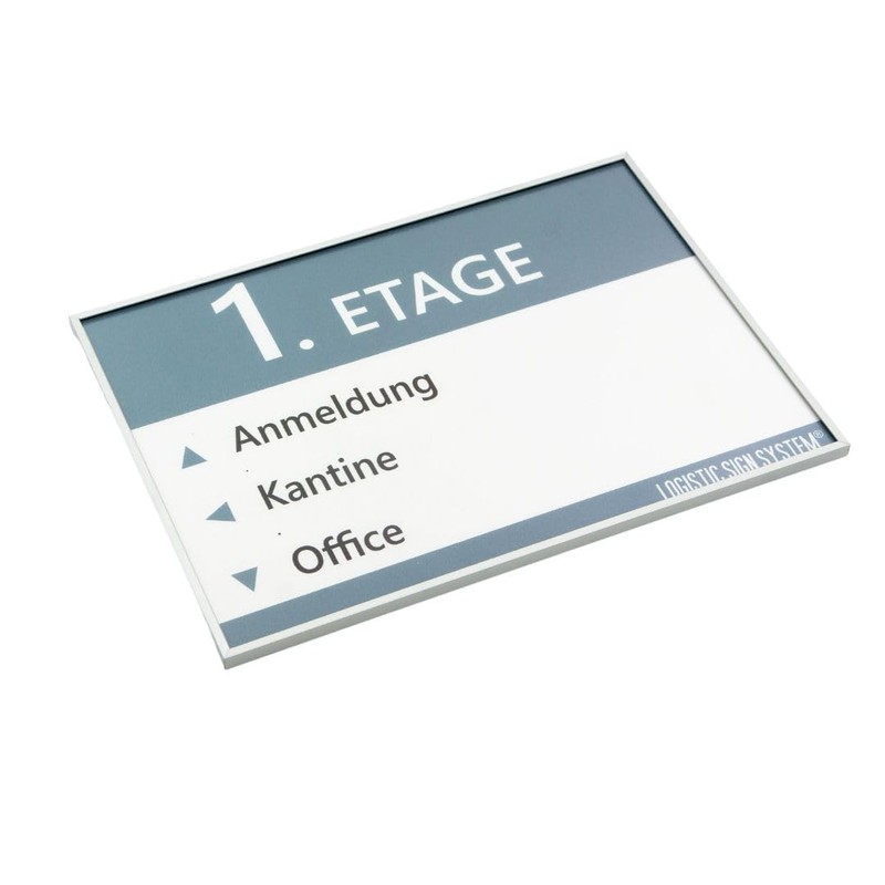 Logistic Sign System Tenuis Door Sign for Office (DIN A5