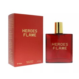 Royal Fragrance Heroes Flame by Royal Fragrance  3.3 Fl oz EDT Spray for Men