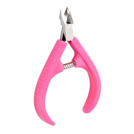 Baluue Set of 2 Nail Cuticle Nippers Manicure Clamp Nail Art Tool Pliers for Salons Home