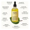 60ml*2 Aceite Vegano Natural Para El Crecimiento Del Cabello