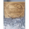 Cartoon Kitty Laser Engraved Cutting Board