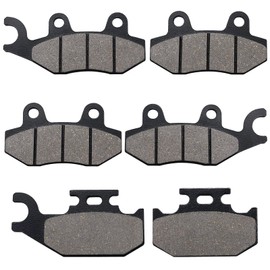 Kabing Brake Pads Front & Rear for Yamaha Rhino 660 YXR660 4x4 2004-2007 Rhino 450 YXR450 4x4 2006-2009 Raptor 700 700R YFM700 YFM700R 2006-2012