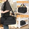 Trunab Mason Jar Storage Bag Insulated 8 Canning Organizer, with