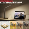 Honeywell LED Desk Lamp for Home Office, Eye-Caring Light with