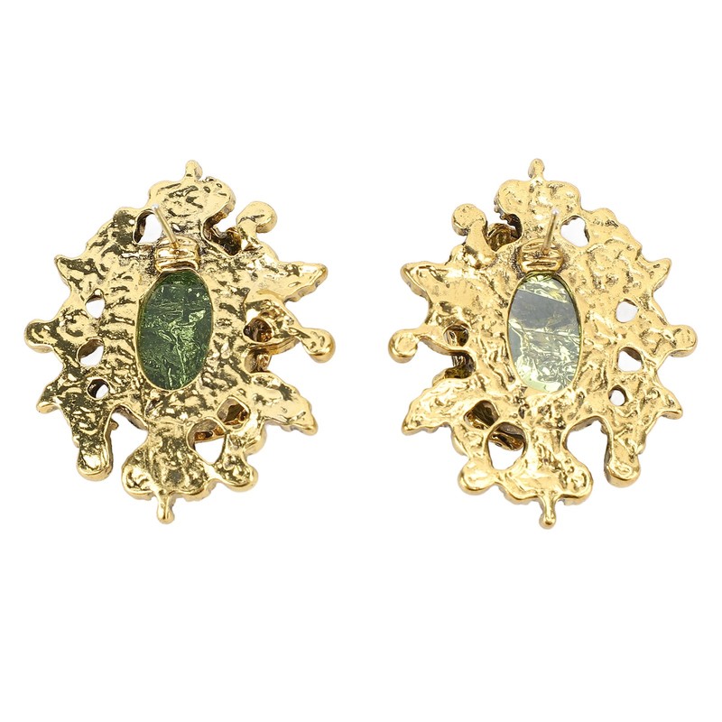 Vintage Court Style Earrings Fashionable Exquisite Luster Retro Earrings for