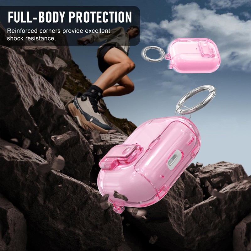 for AirPods Pro 3 Case (2025) with Cleaner Kit, Cute